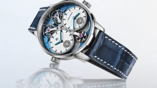 Armin Strom Unveils Latest Dual Time GMT Resonance in Striking Blue